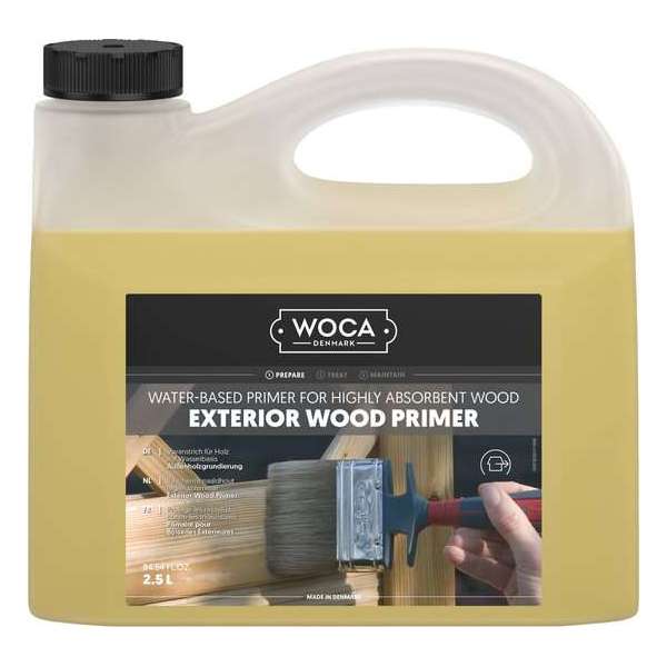 Woca Outdoor Wood Primer - 2,5 liter