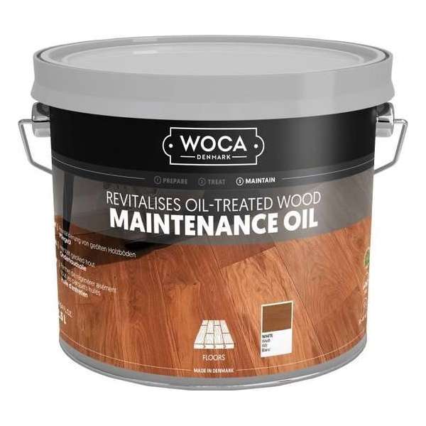 Onderhoudsolie - Woca - Wit - 2,5L