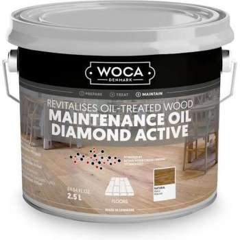 Onderhoudsolie - Woca - Diamond Active - Wit - 2,5L