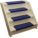 Trapmatten 15x Elite Blauw 62x19x3,5 Recht