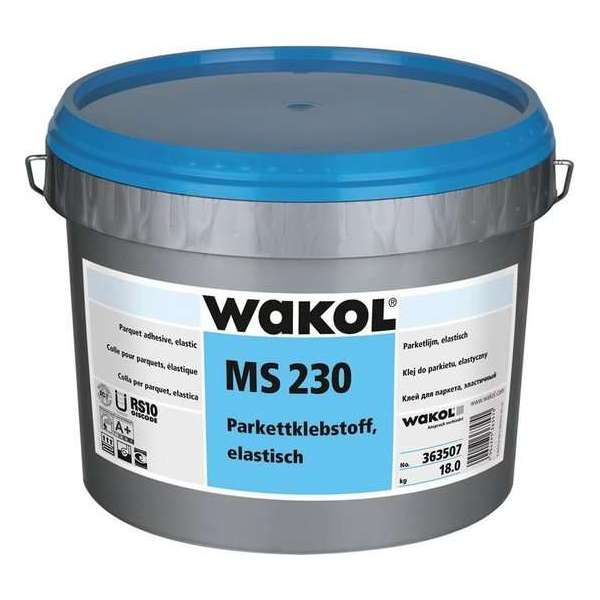 Wakol MS 230 Polymeer Parketlijm inhoud 18kg