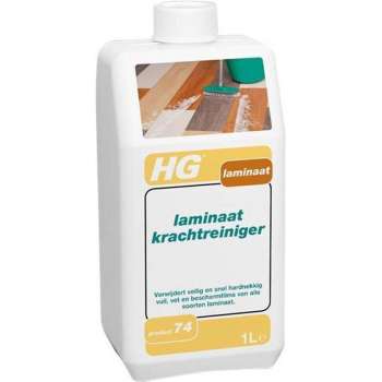 HG laminaat krachtreiniger (HG product 74) Doos 6 Stuks + 10 Microvezeldoeken