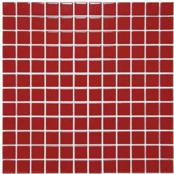 0,90m² - Mozaiek Tegels - Barcelona Vierkant Rood 2,3x2,3