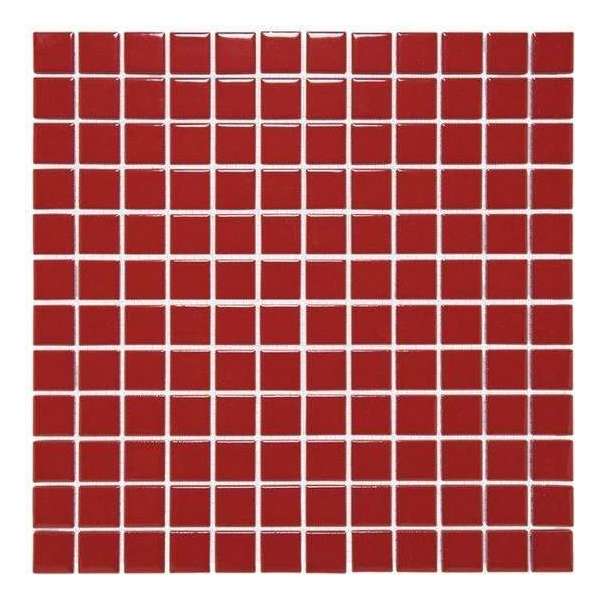 0,90m² - Mozaiek Tegels - Barcelona Vierkant Rood 2,3x2,3