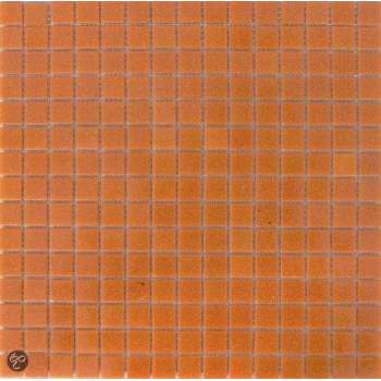 Alberello Mozaiek Glas oranje 2,0x2,0x0,4 cm -  Oranje Prijs per 1,39 m2.