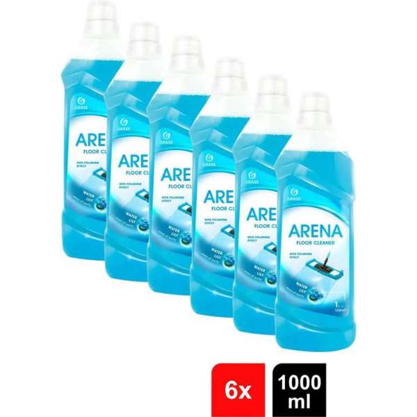 Grass Arena - Laminaatreiniger - 6 x 1 Liter - Alle Vloeren -  Voordeelverpakking