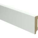 Hoge plinten - MDF - Moderne plint 70x15 mm - Wit - Voorgelakt - RAL 9010 - Per stuk 2,4m