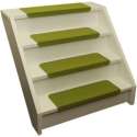 Trapmatten 15x Elite Lime-Groen 62x19x3,5 Recht