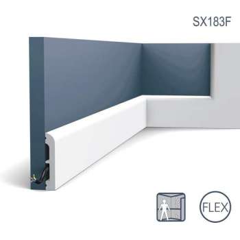 Plint Multifunctioneel SX183F flexibel Orac Decor Axxent