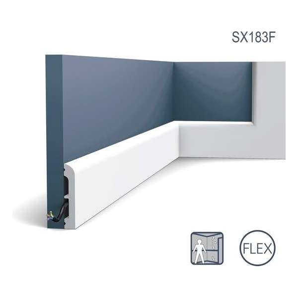 Plint Multifunctioneel SX183F flexibel Orac Decor Axxent