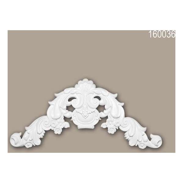 Decorative element 160036 Profhome rococo barok stijl wit