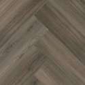 Ambiant Spigato Dark Grey 1.132 m² | Lijm PVC vloer | Visgraat look | Grijs bruin