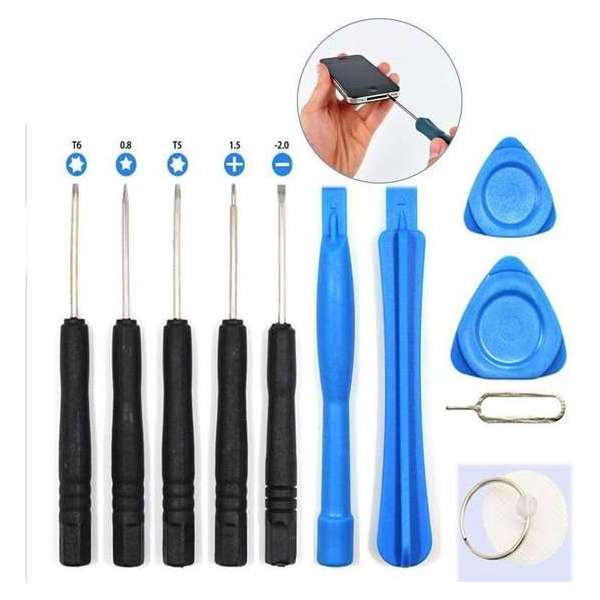 AA Commerce 11-delige Mini Smartphone & Laptop Torx Pentalobe - Reparatie Set