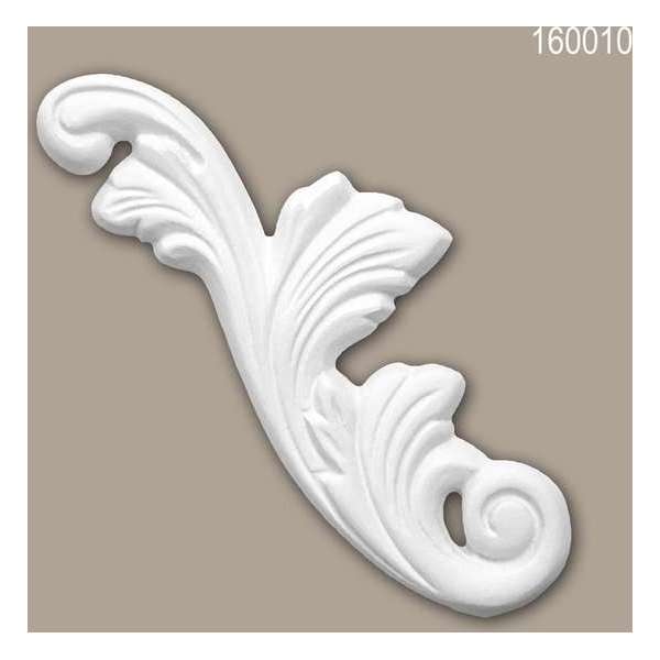 Decorative element 160010 Profhome rococo barok stijl wit