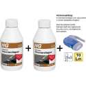 HG natuursteen kleurverdieper (product 48) 250 ml - 2 stuks - Gratis Knijpkat - Gratis Zaklamp