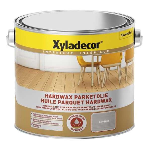 Xyladecor Hardwax Parketolie - Grey Wash - 2.5L