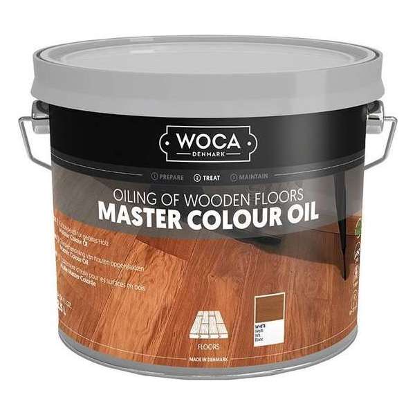 Woca Master Colour Oil Wit – 2,5L