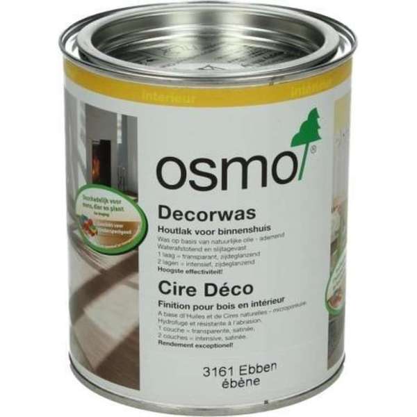 OSMO Decorwas TR3161 Ebbenhout 0,75L