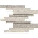 Keramische tegel Mosaic Bristol Stripes Warm- 30x45 - Woodson and Stone - beige