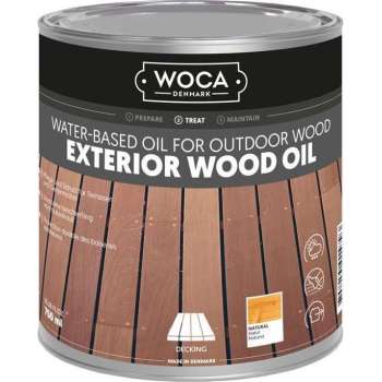 Onderhoudsolie - Buiten - Exterior Oil - Woca - Naturel - 0,75L