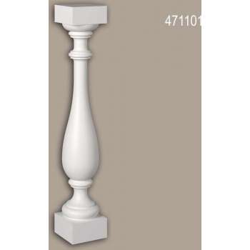 Baluster Profhome 471101 Exterieur lijstwerk Balustrade Gevelelement neo-classicisme stijl wit