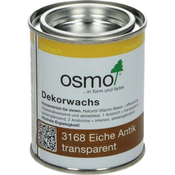 Decorwas - Osmo - TR3168 - Eiken Antiek - Kant-en-Klaar - 0,125L