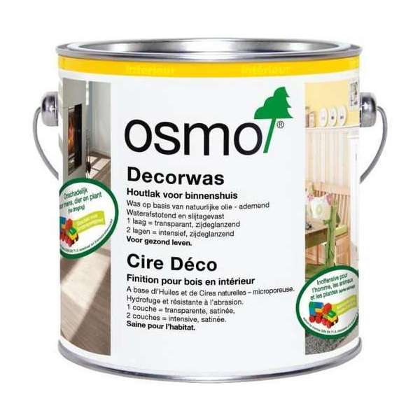 Osmo Decorwas 3161 Ebbenhout - 0,75 liter