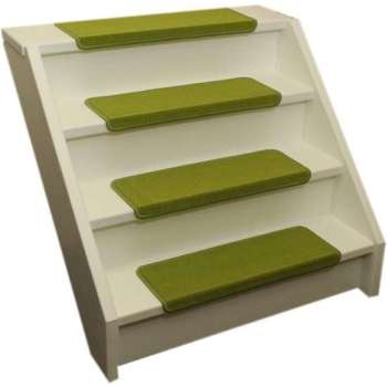 Trapmatten 15x Elite Lime-Groen 65x22x3,5 Recht