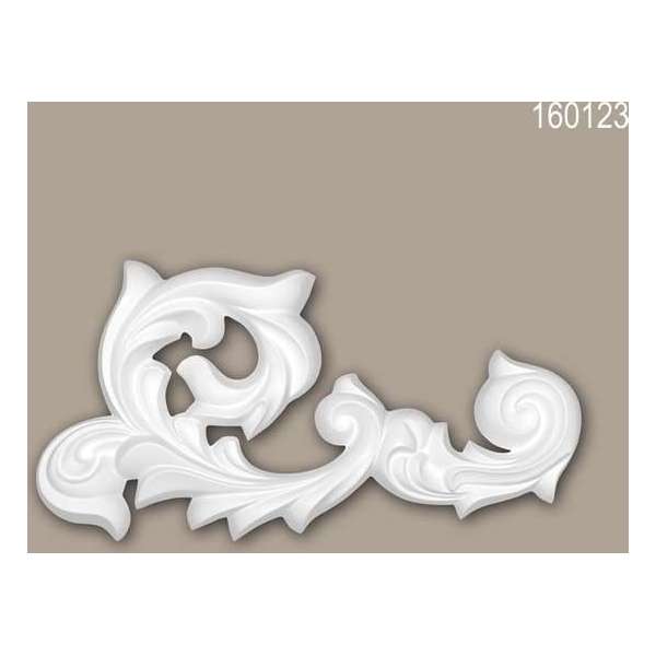 Decorative element 160123 Profhome rococo barok stijl wit