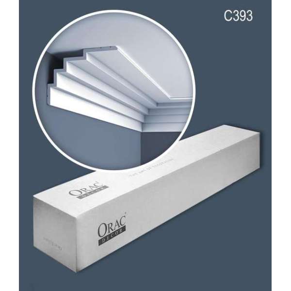 Orac Decor C393 MODERN STEPS 1 doos 7 stukken Kroonlijst 14 m