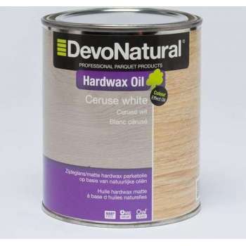 Devonatural Hardwax Oil Ceruse Wit / hardwaxolie - 1 Liter