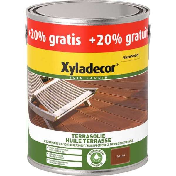 Xyladecor Terrasolie - Teak - Promo - 3L