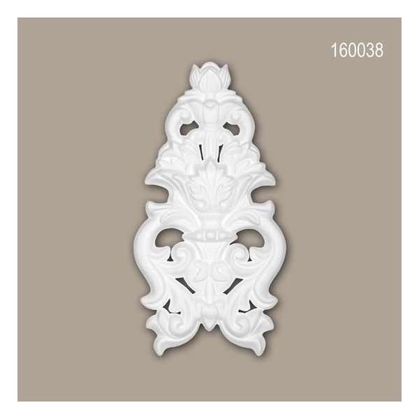 Decorative element 160038 Profhome rococo barok stijl wit