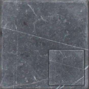 Progetto Natuursteen Antiek 20x20 cm prijs per verpakking van 0.6m² (15 stuks), nero marquino