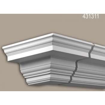 Buitenhoek Profhome 431311 Exterieur lijstwerk Hoeken voor Wandlijsten Gevelelement tijdeloos klassieke stijl wit