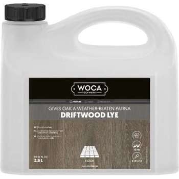 Woca Driftwood Lye Grijs - 2,5 liter