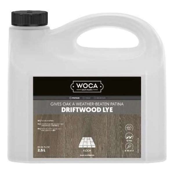 Woca Driftwood Lye Grijs - 2,5 liter