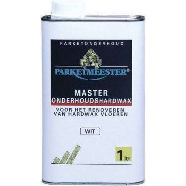 Parketmeester Master Onderhouds-hardwax Wit