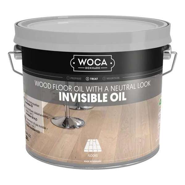 Onderhoudsolie - Woca - Invisible oil - Transparant - 2.5L