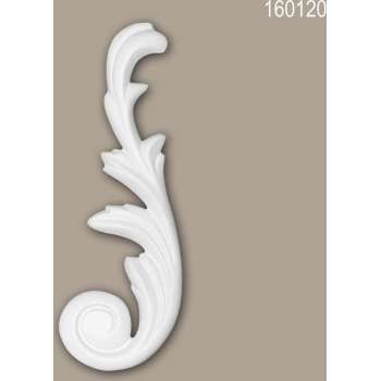 Decorative element 160120 Profhome rococo barok stijl wit