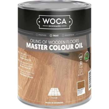 Onderhoudsolie - Woca - Master colour oil - 1-2 Brazil brown - 1L