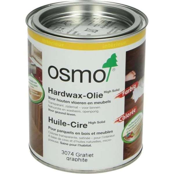 OSMO Hardwax Olie 3074 Grafiet 0,75L