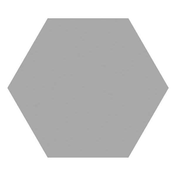 1,16m² - Hexagon / zeshoek Vloer- en Wandtegels - Timeless Grey Mat 15x17 - Wandtegels keuken / badkamer