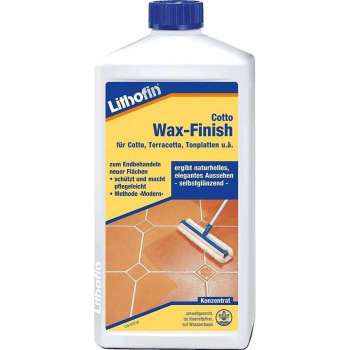 COTTO Wax-Finish - Eindbehandeling van terracotta vloeren - Lithofin - 5 L