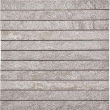 Keramische tegel Mosaic Skifer Lines Brown 30x30 - Woodson and Stone - bruin