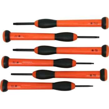 Skandia Torx Mini Schroevendraaierset - 6 delig