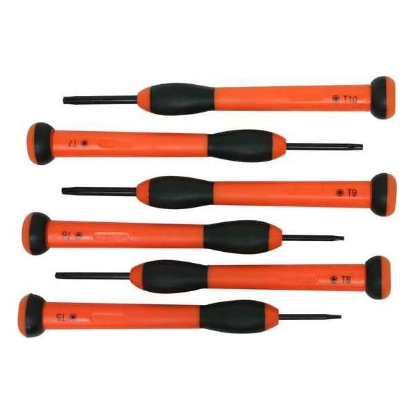 Skandia Torx Mini Schroevendraaierset - 6 delig