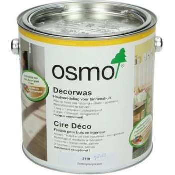 OSMO Decorwas TR3119 Zijdegrijs 2,5L