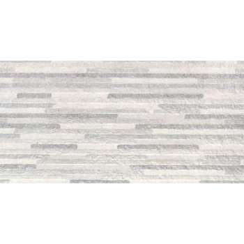 1,26m² - Wandtegels Syrma Silver Decor 30x60 rett