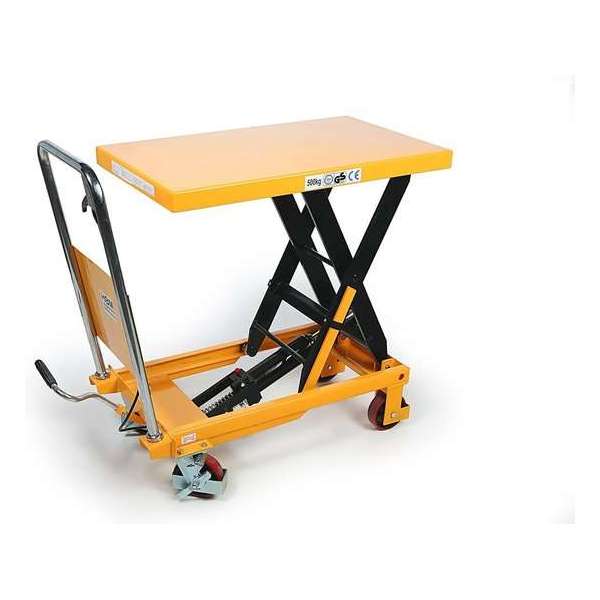 HBM 500 Kg. Verrijdbare Werktafel / Heftafel